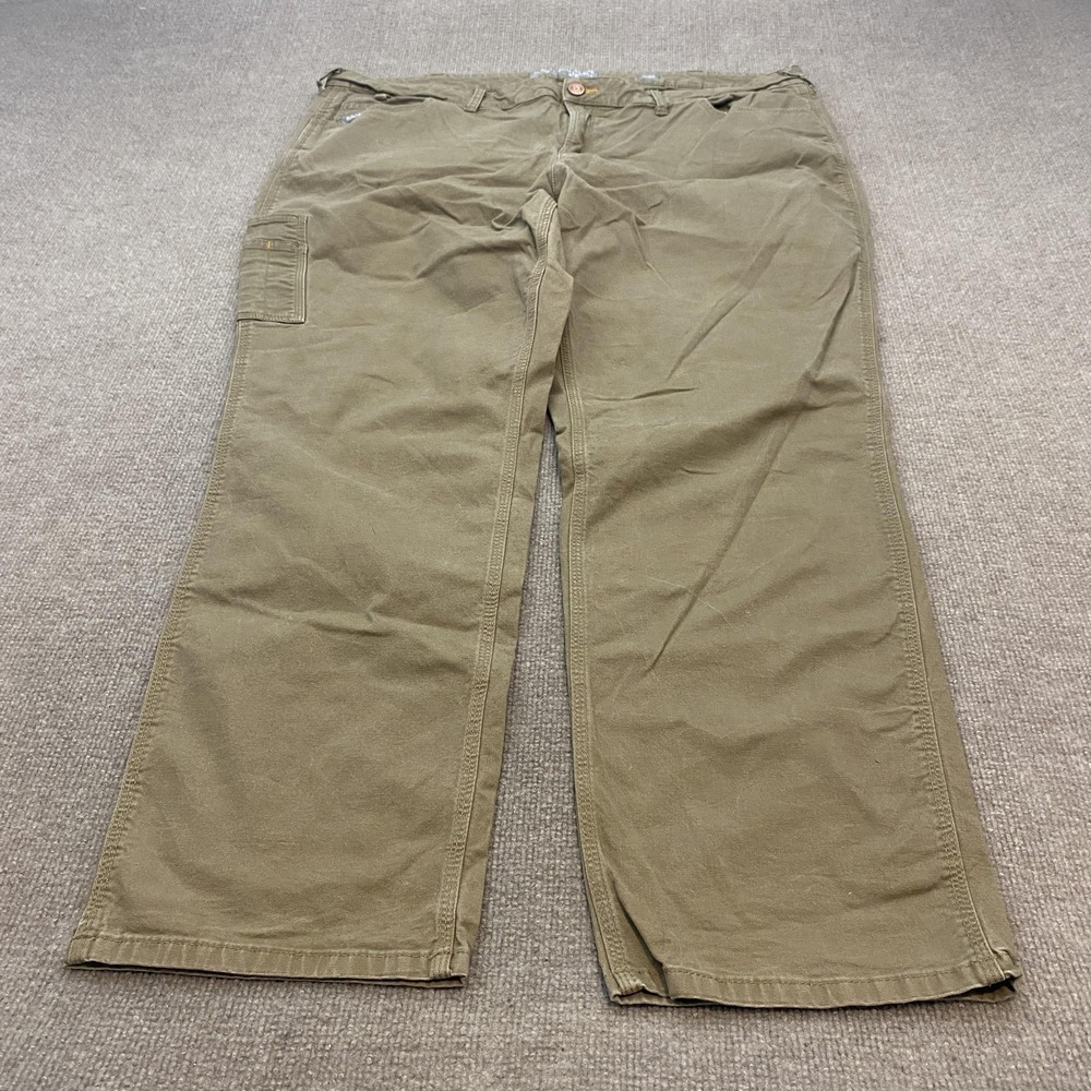 Ariat Pants Womens 24W Brown Rebar Perfect Rise Straight Workwear Twill Stretch